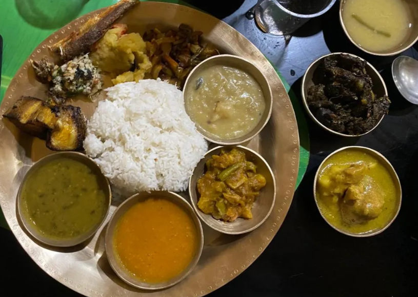 Traditional Dishes Of Assam