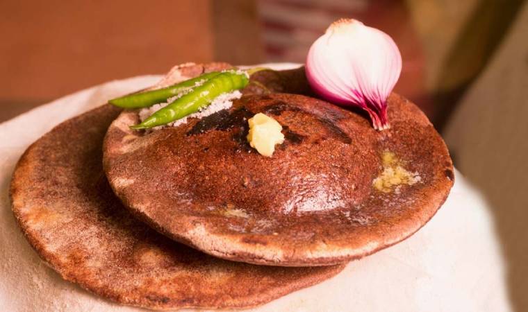 मंडवे की रोटी