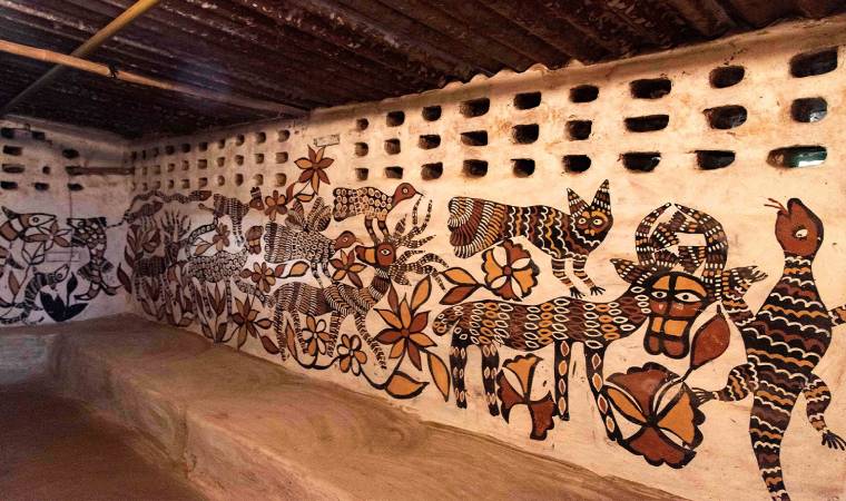 “Khovar Painting of Jharkhand”