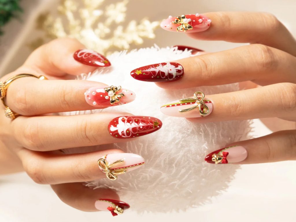 New Year and Christmas Nail Art ideas
