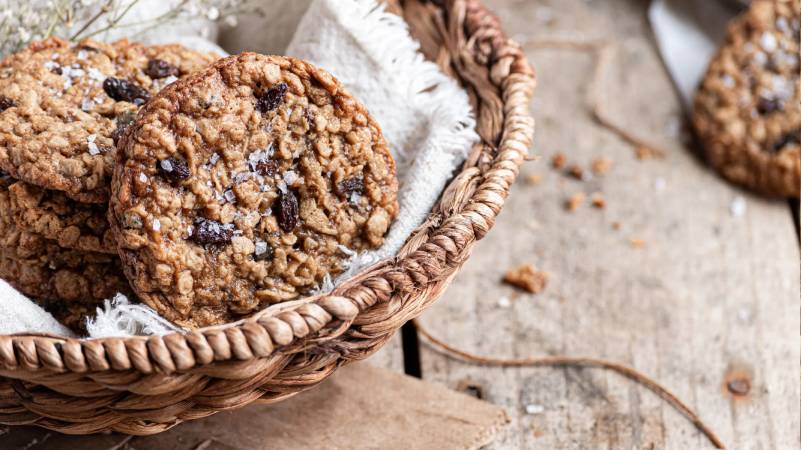 ओटमील किशमिश कुकीज़