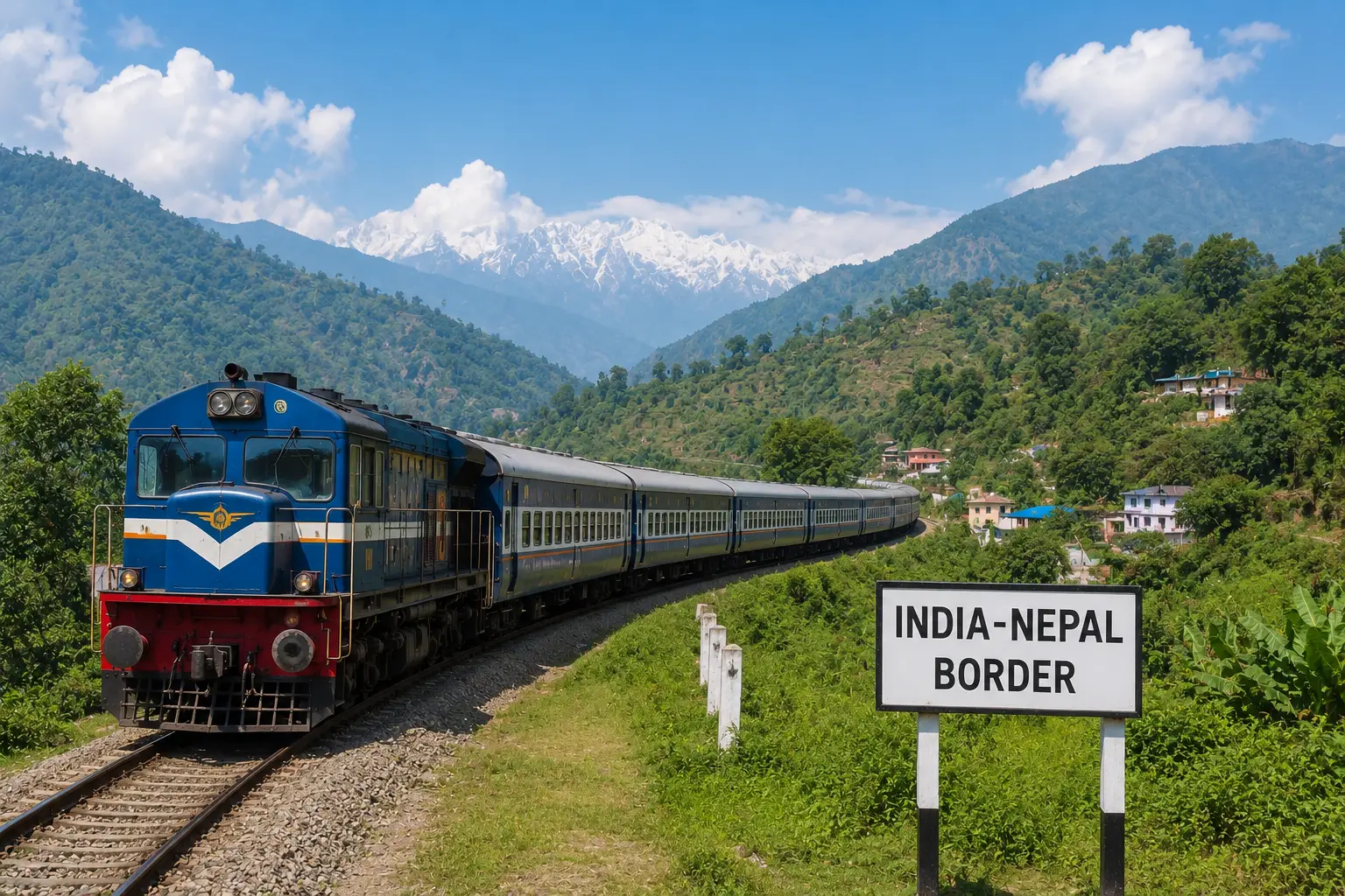 India to Nepal Tourist Train