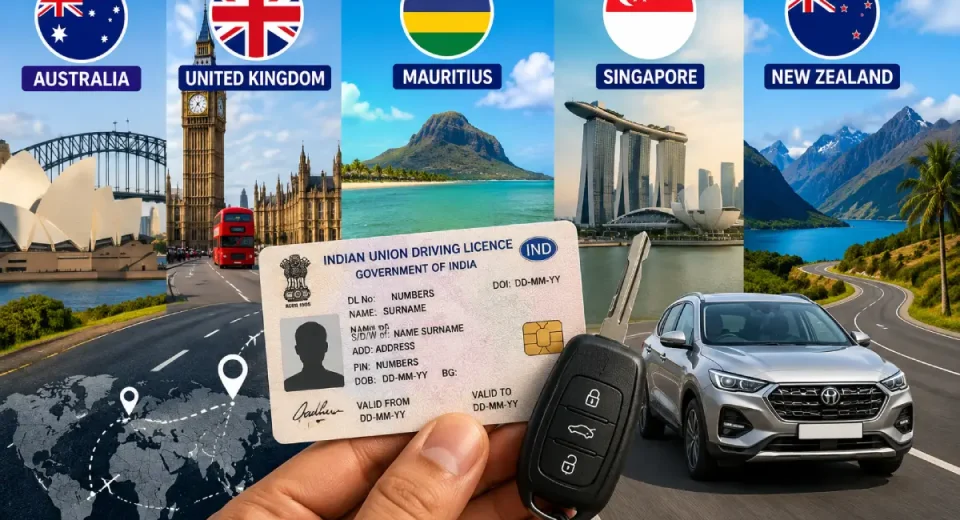 Indian Driving License abroad