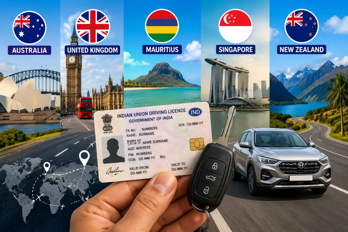 Indian Driving License abroad