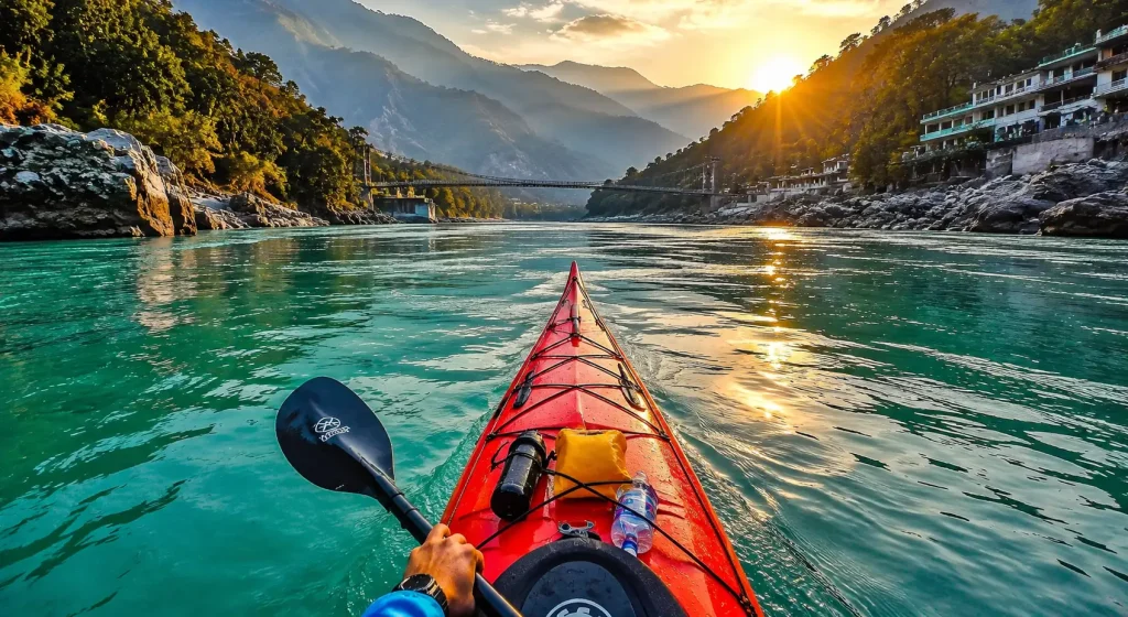 kayaking AI rishikesh