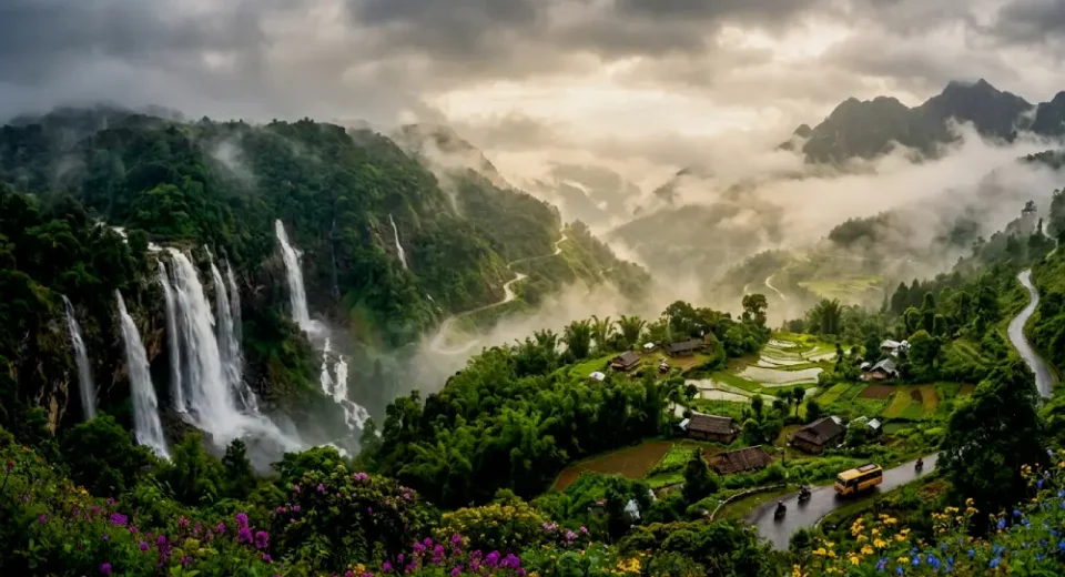 Monsoon Spots in india
