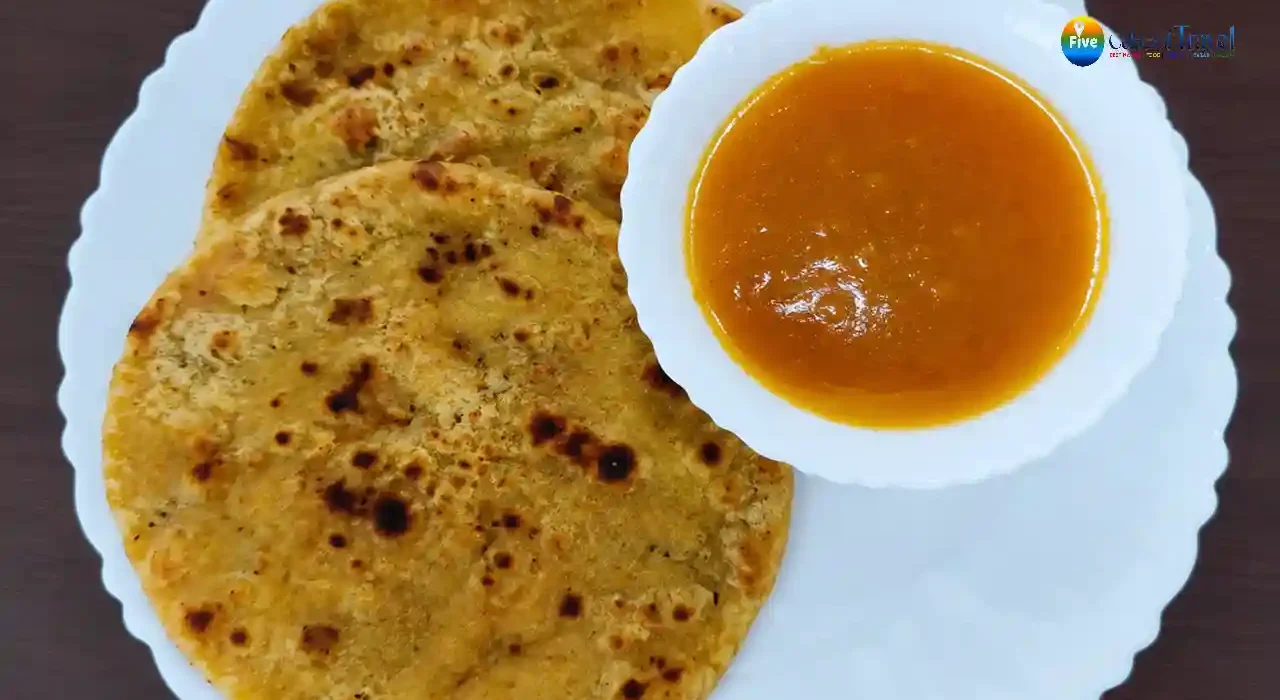 Stuffed Mango Roti Recipe