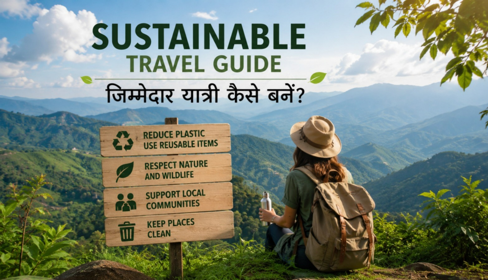 Sustainable Travel Guide: जिम्मेदार यात्रा के आसान तरीके”