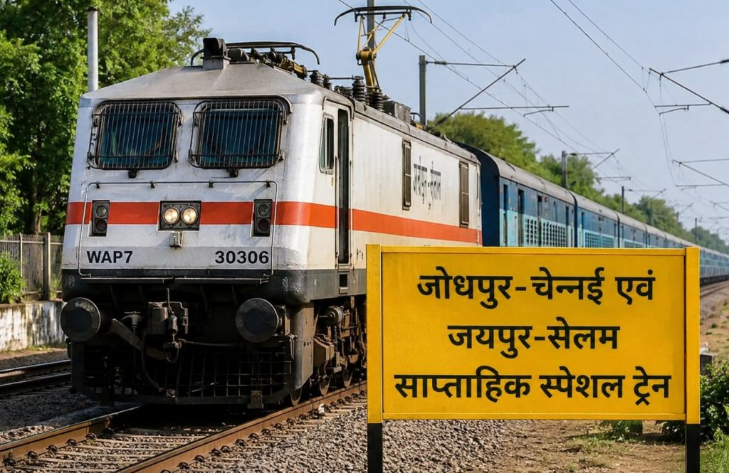 Jodhpur Chennai Special Train