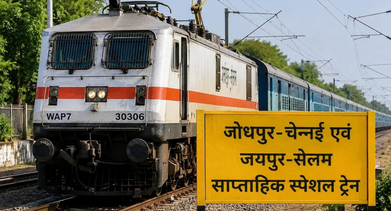 Jodhpur Chennai Special Train