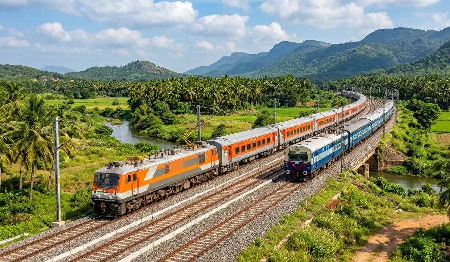 कई नई MEMU शुरू: South India को Railway की बड़ी सौगात!